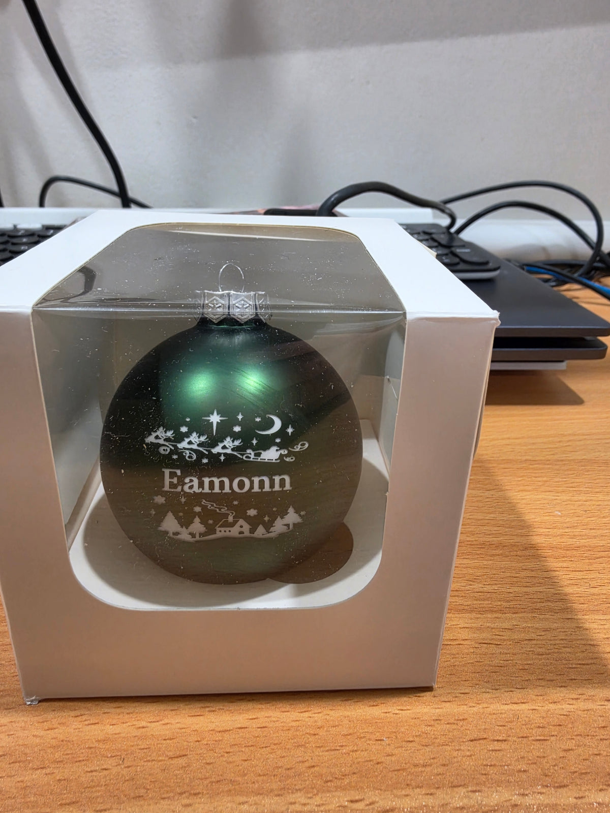 Family Name Bauble - Collect from Mrs Claus