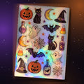 Holographic Halloween Sticker Sheet (26)