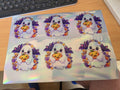 Trick-or-Treat Holographic Sticker Pack (10 stickers)